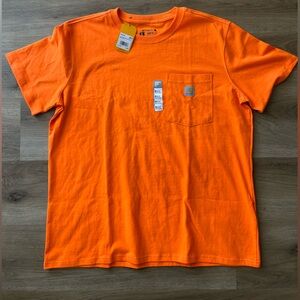 Carhartt Women’s Loose Orange Heavy Duty T-Shirt